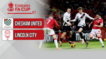 Chesham United vs Lincoln City - FA Cup 2024/25