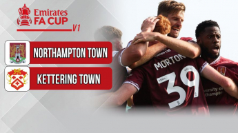 Northampton vs KetteringTown - FA Cup 2024/25