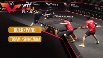 Quek-Pang vs Togami-Shinozuka - WTT Fukuoka 2024