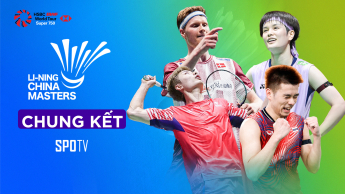 Giải cầu lông China Masters 2025 (Super 750) Chung kết