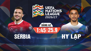 Serbia vs Hy Lạp UEFA Nations League 2026/27