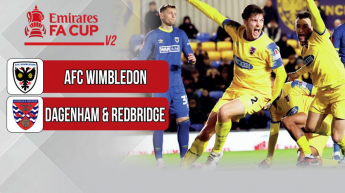 AFC Wimbledon vs Dagenham Redbridge - FA Cup 2024/25