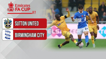 Sutton United vs BirminghamCity - FA Cup 2024/25
