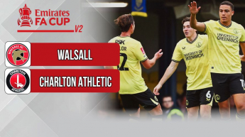 Walsall vs Charlton Athletic - FA Cup 2024/25