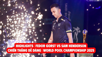 HIGHLIGHTS - Fedor Gorst vs Sam Henderson - CHIẾN THẮNG DỄ DÀNG - World Pool Championship 2025