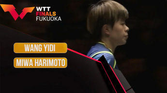 Wang Yidi vs Miwa Harimoto - WTT Fukuoka 2024