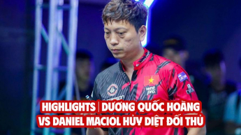 HIGHLIGHTS | Dương Quốc Hoàng vs Daniel Maciol | HỦY DIỆT ĐỐI THỦ | World Pool Championship 2025