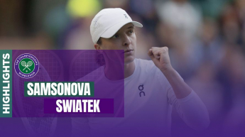 Samsonova vs Swiatek - Wimbledon 2025