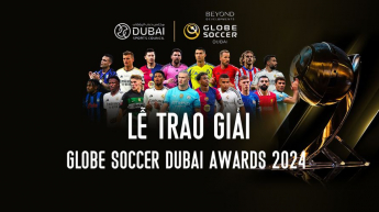 Lễ trao giải Globe Soccer Dubai Awards 2024 -Phần 1