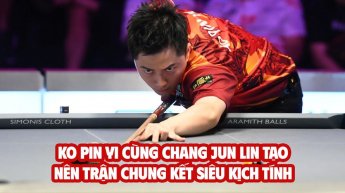 Ko Pin Yi cùng Chang Jun Lin tạo nên trận chung kết siêu kịch tính