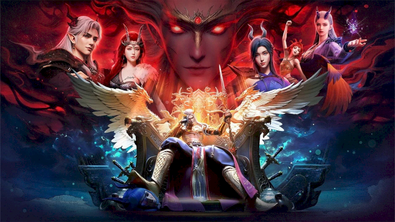 Phim Long Hồn - Soul of the Dragon 2025 tập 1: Lục Địa Trung Tâm rực lửa và nguy cơ diệt vong của Long Tộc