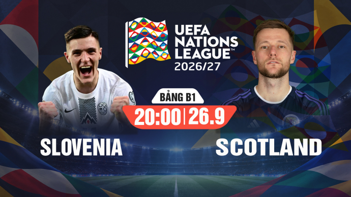Slovenia vs Scotland UEFA Nations League 2026/27
