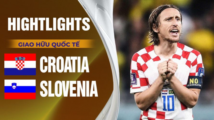 Croatia vs Slovenia Giao Hữu Quốc Tế 2026