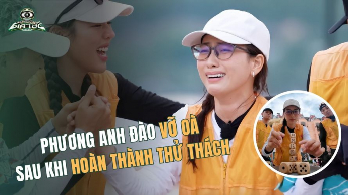 Phương Anh Đào Vỡ Òa Sau Khi Hoàn Thành Thử Thách
