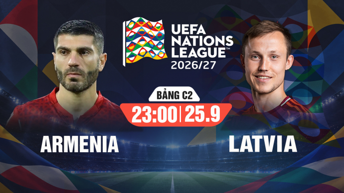 Armenia vs Latvia UEFA Nations League 2026/27