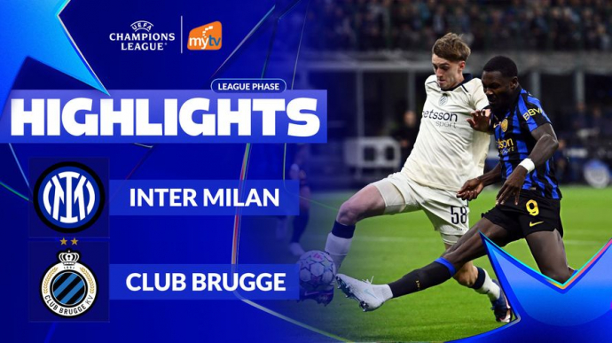 Inter Milan vs Club Brugge League Phase Vòng 2 UEFA Champions League 2026/27