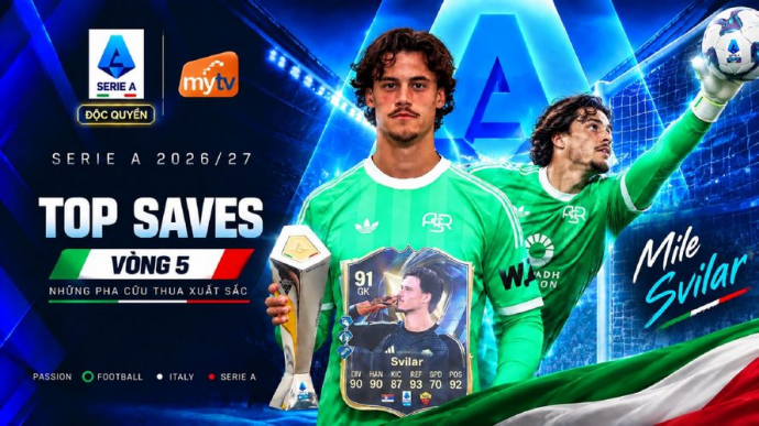 Những Pha Cứu Thua Xuất Sắc Vòng 5 Serie A 2026/27