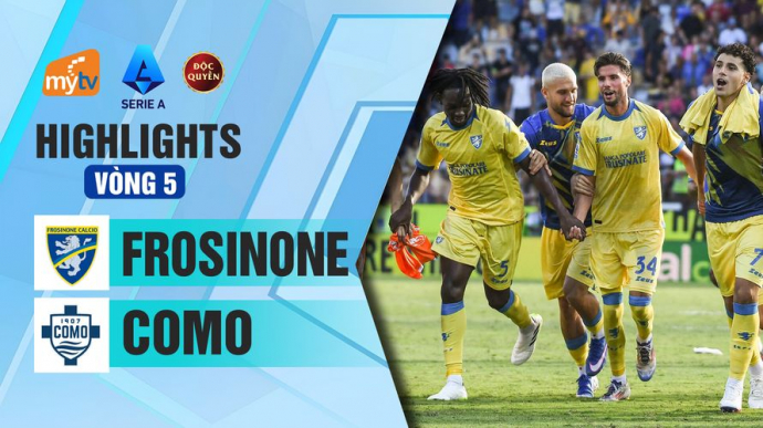 Frosinone vs Como Vòng 5 Serie A 2026/2027