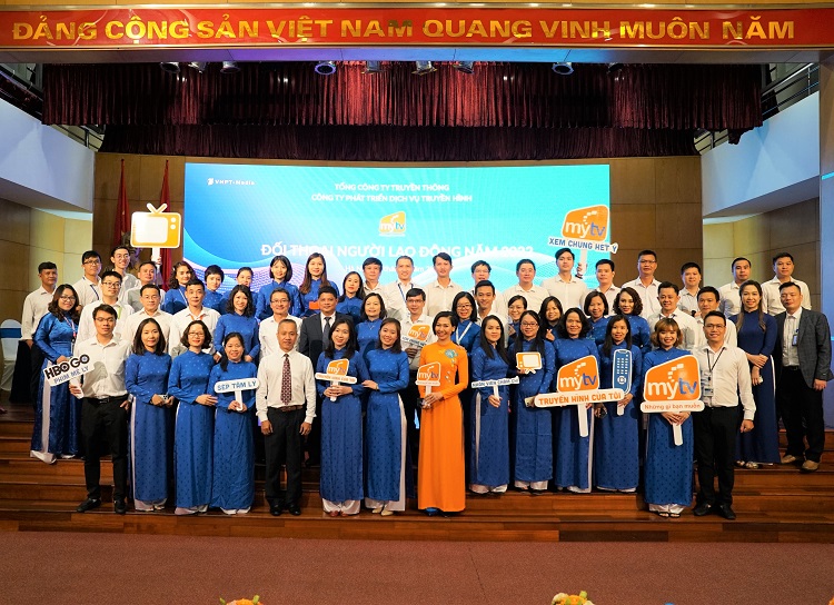 HỘI NGHỊ ĐỐI THOẠI NGƯỜI LAO ĐỘNG 2022 - CÔNG TY PHÁT TRIỂN DỊCH VỤ TRUYỀN HÌNH