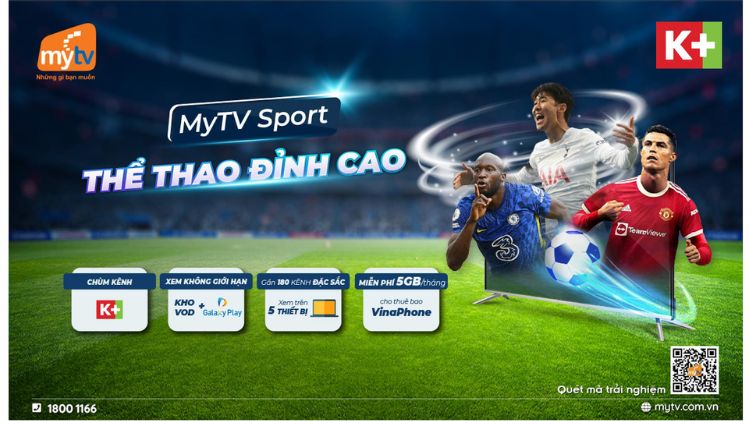Xem bóng đá Anh ở kênh nào? Theo dõi ngay trên kênh K+ độc quyền tại MyTV