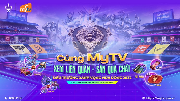 THỂ LỆ CHƯƠNG TRÌNH KHUYẾN MẠI “CÙNG MyTV – XEM LIÊN QUÂN – SĂN QUÀ CHẤT”